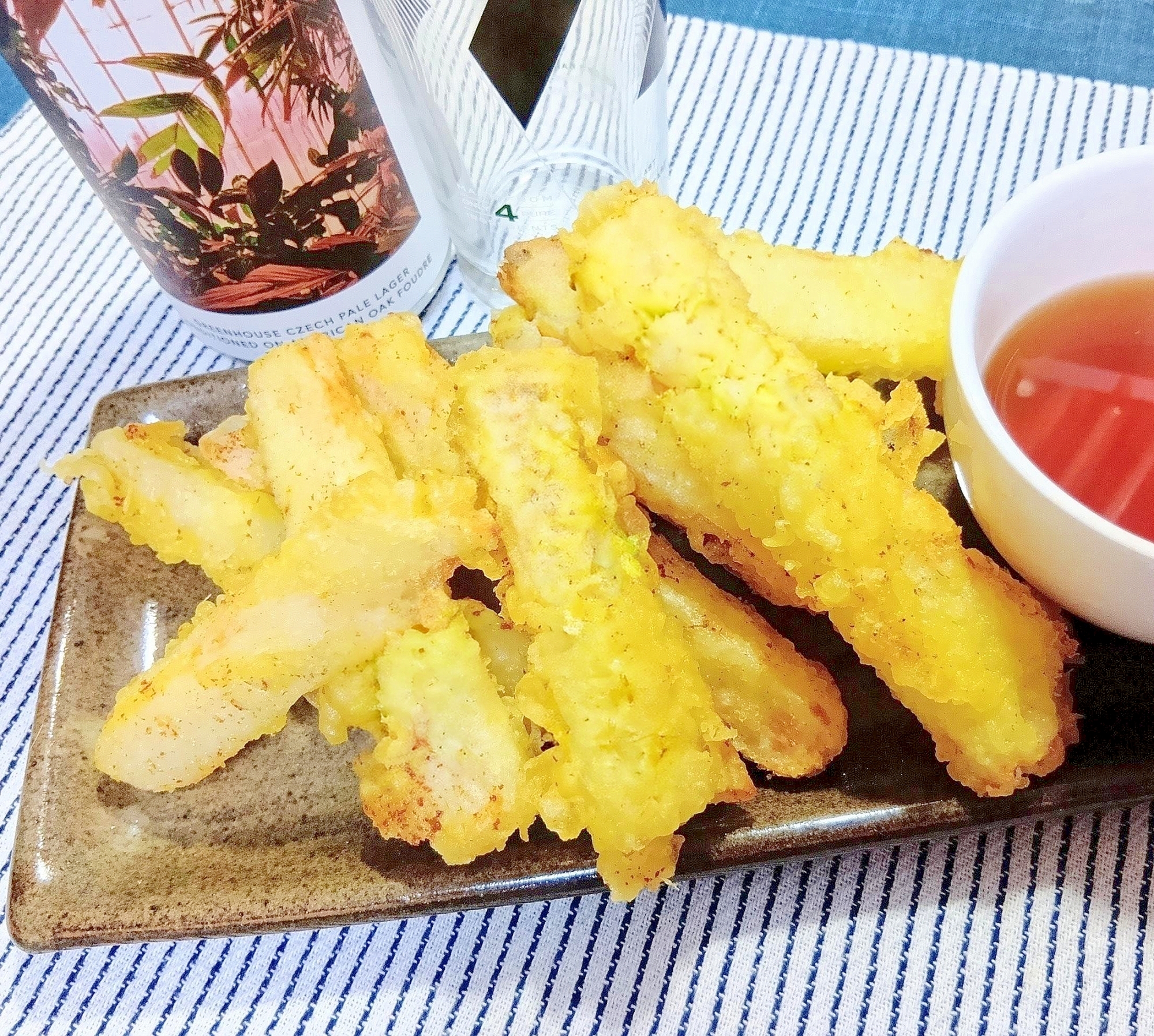 皮ごといただく！長芋のスティック天