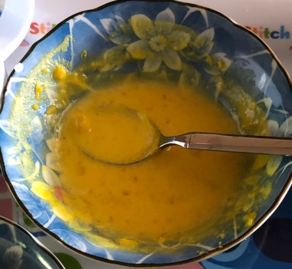 離乳食 かぼちゃスープ