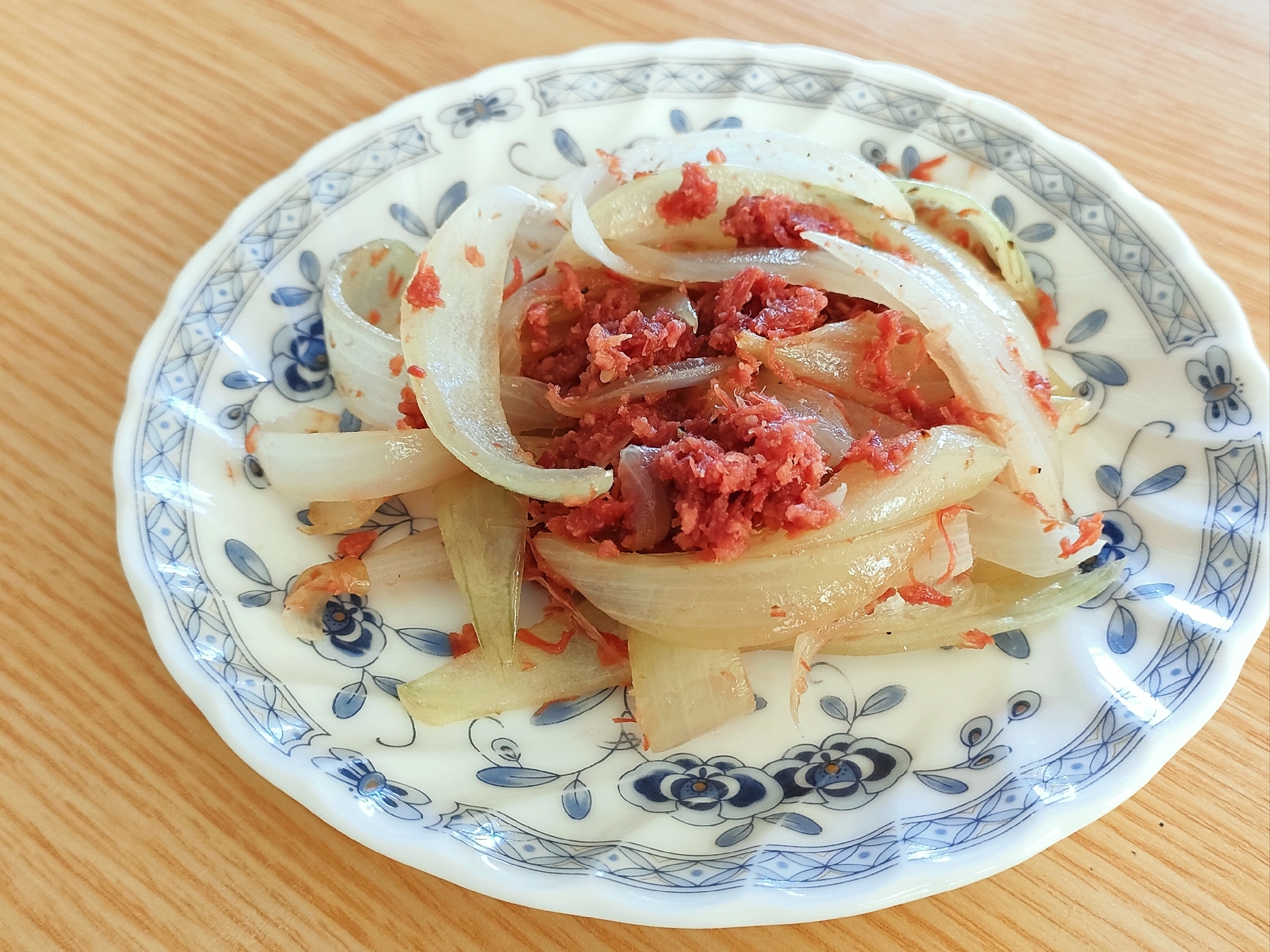 玉ねぎのコンビーフ炒め