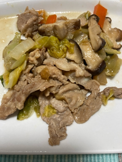 豚肉たっぷり　おいしい八宝菜