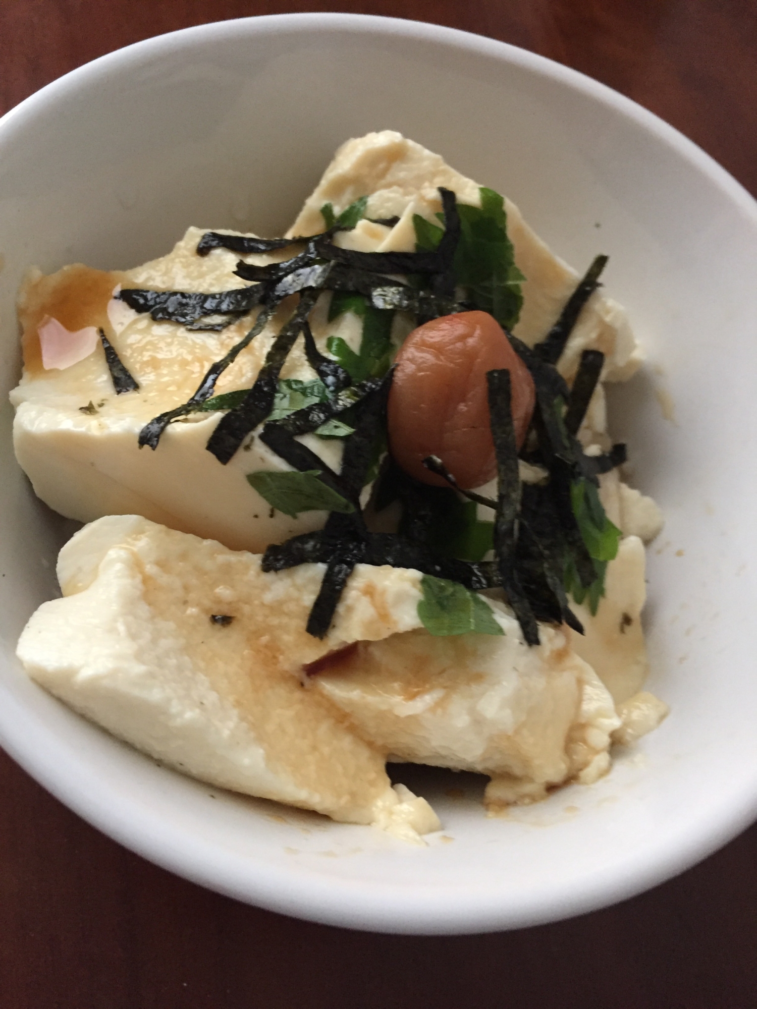 さっぱりタレで☆★手軽に作れる豆腐丼