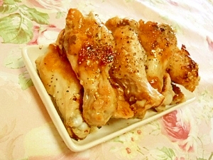 簡単❤鶏手羽元の中華ニンニク焼き❤
