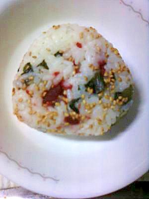 梅わかめおにぎり