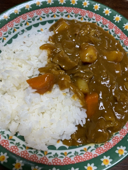 我が家の王道カレーライス♪寝かせなくても美味しい♪