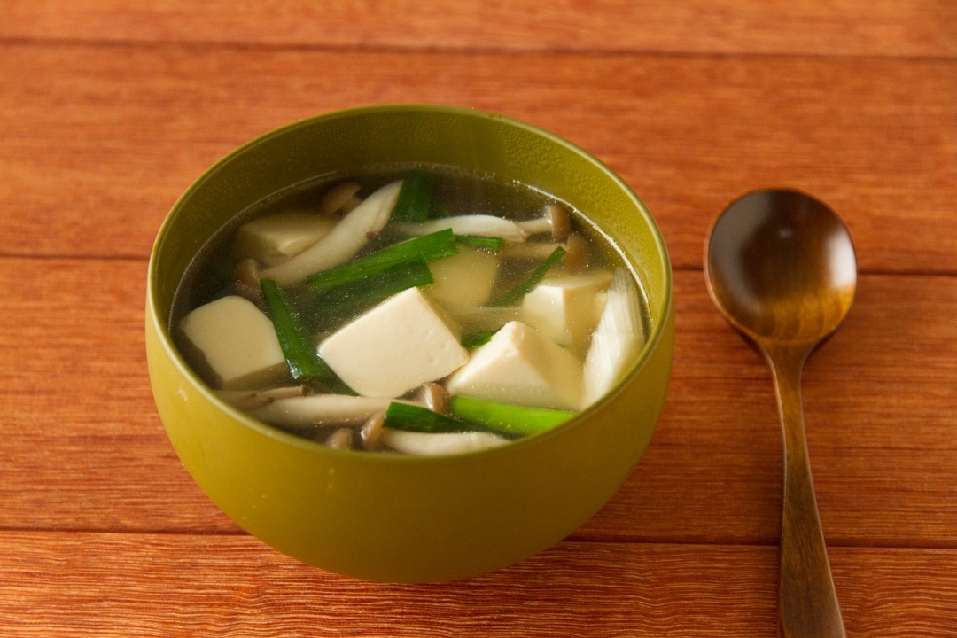 生姜と豆腐スープ Ginger&Tofu Soup