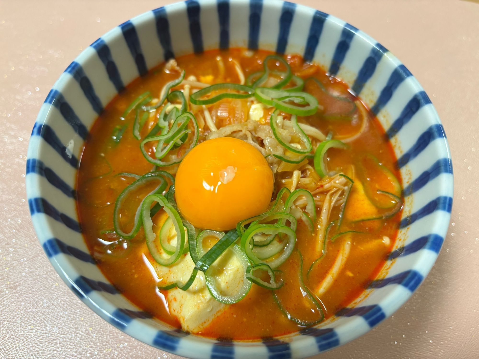 ダシダで作る！⭐️純豆腐風スープ⭐️