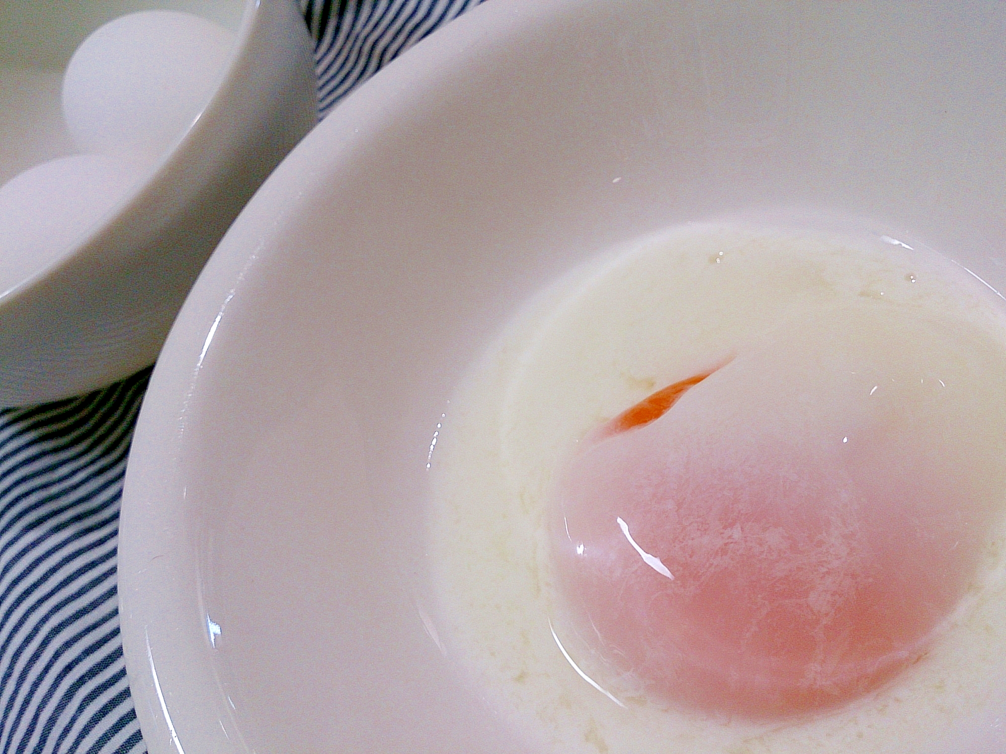 厚手鍋で簡単　温泉卵の作り方