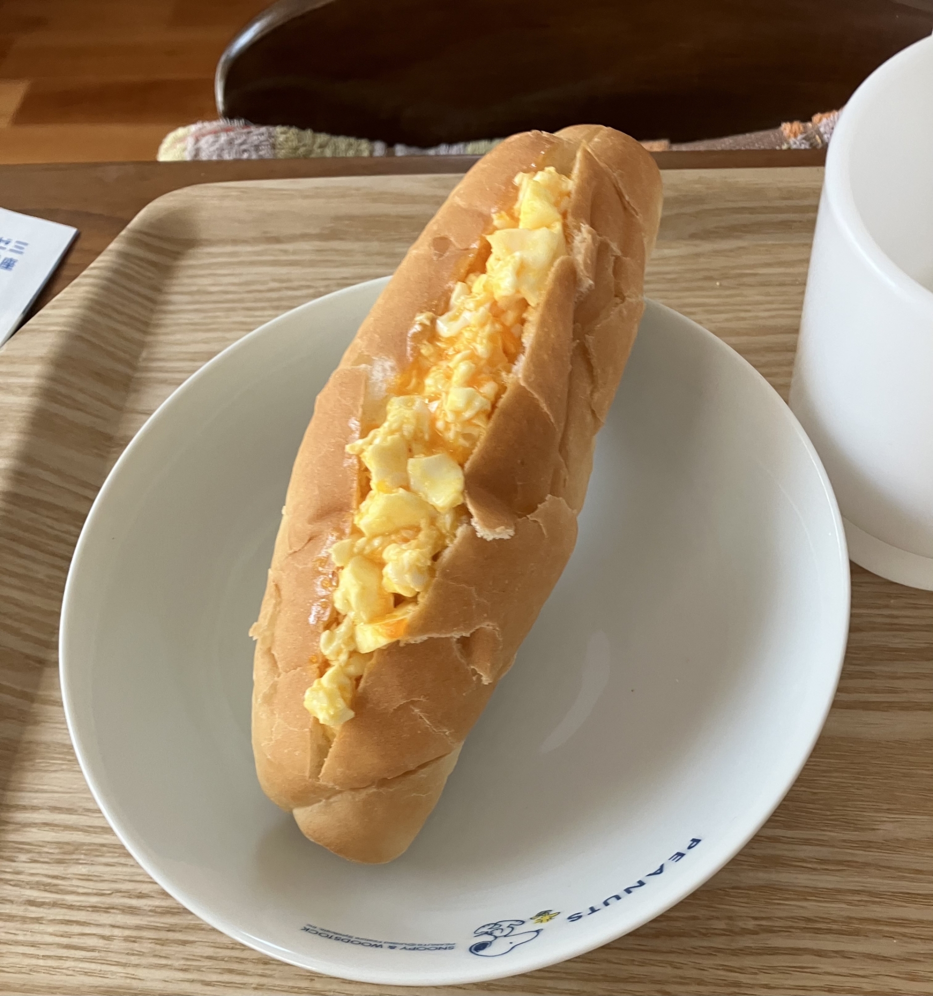 たまごとクリームチーズサンド