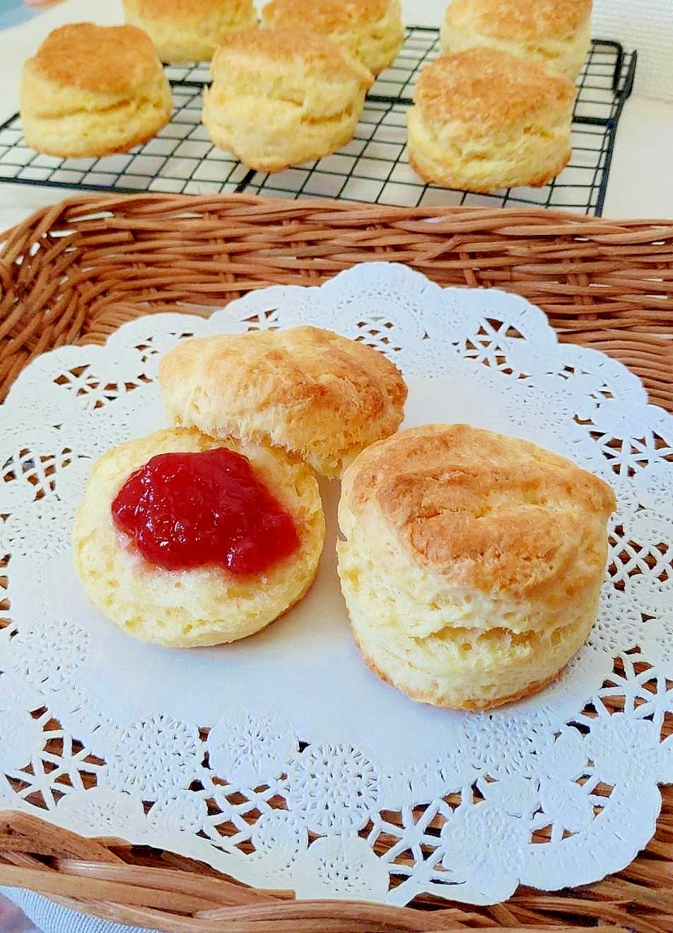 寝かせない◎時短&簡単 腹割れさくさくスコーン