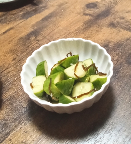 納豆のタレの使い方☆簡単きゅうりの浅漬け⭐️