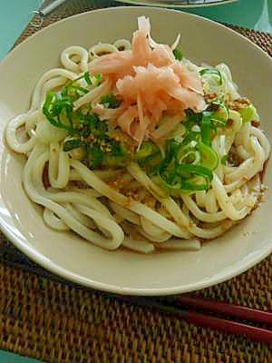 甘酢しょうがのおうどん