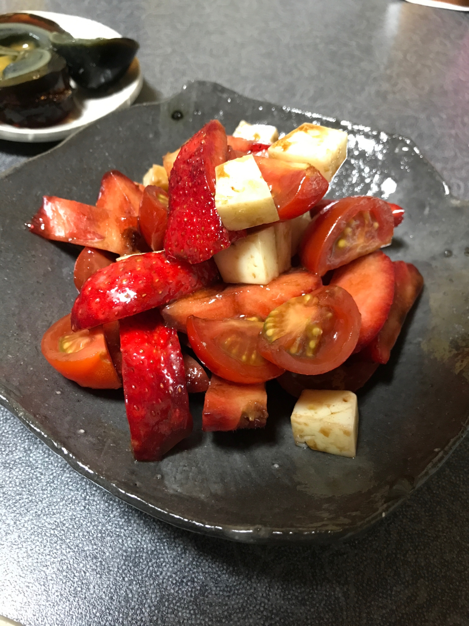 いちごとトマトとチーズのサラダ レシピ 作り方 By You花凛 楽天レシピ