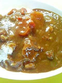 圧力鍋で♪お肌ぷるぷるコラーゲン☆牛すじカレー