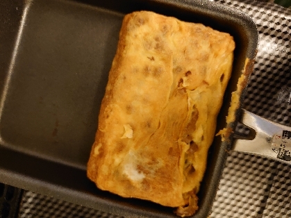 超かんたん！！チーズ納豆たまご焼き♪