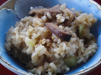 炊き込みご飯で豪華に見せる♪しいたけご飯