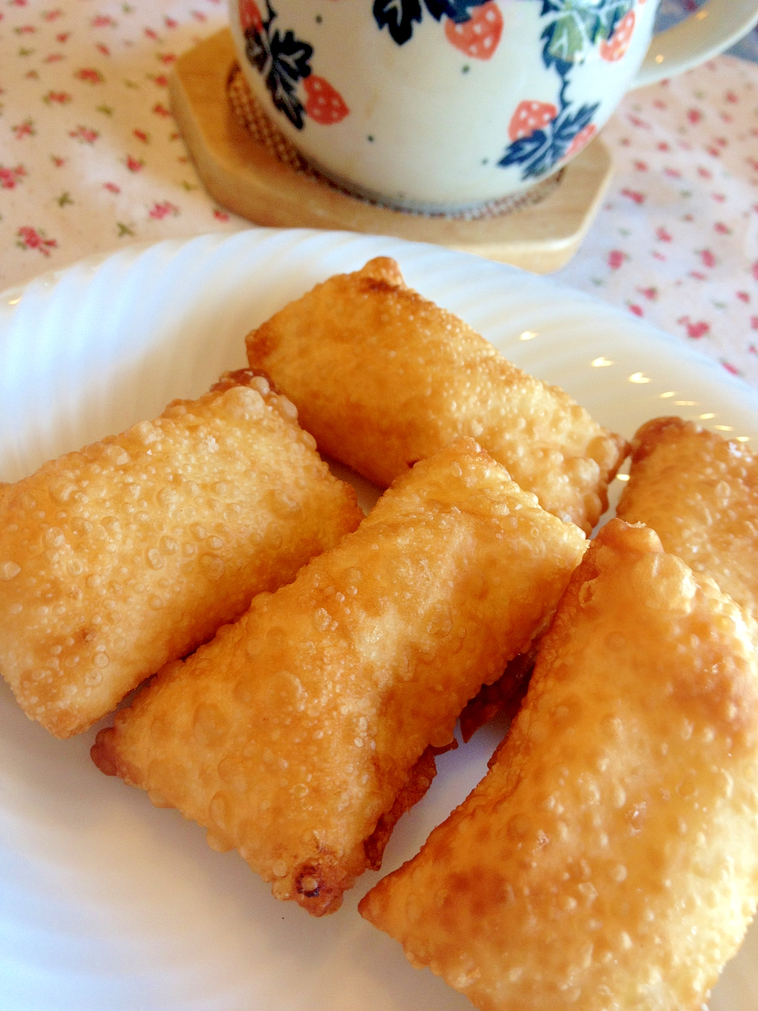 焼売の皮で☆スイートポテトパイ