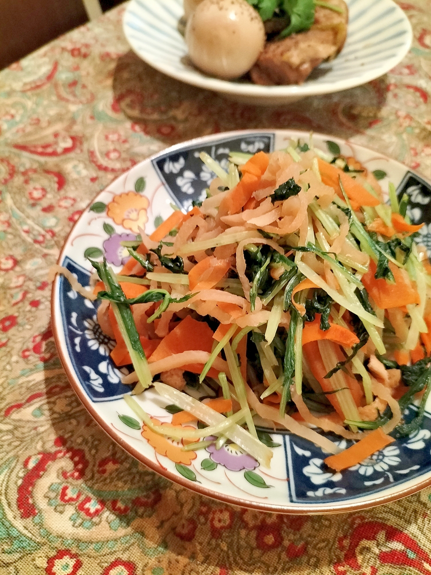 煮物からぱっと一皿♪健康リメイクおかず
