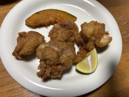 甘味調味料de甘辛♪鶏肉のから揚げ^_^