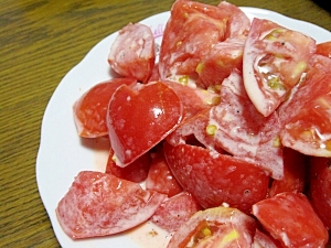 塩麹で簡単☆トマトが美味いドレッシング