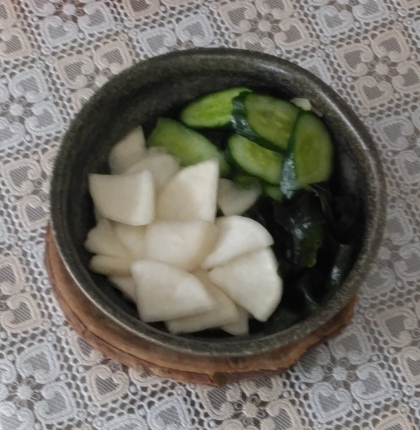 やっぱりかんたん酢は、白かぶがうまい‼