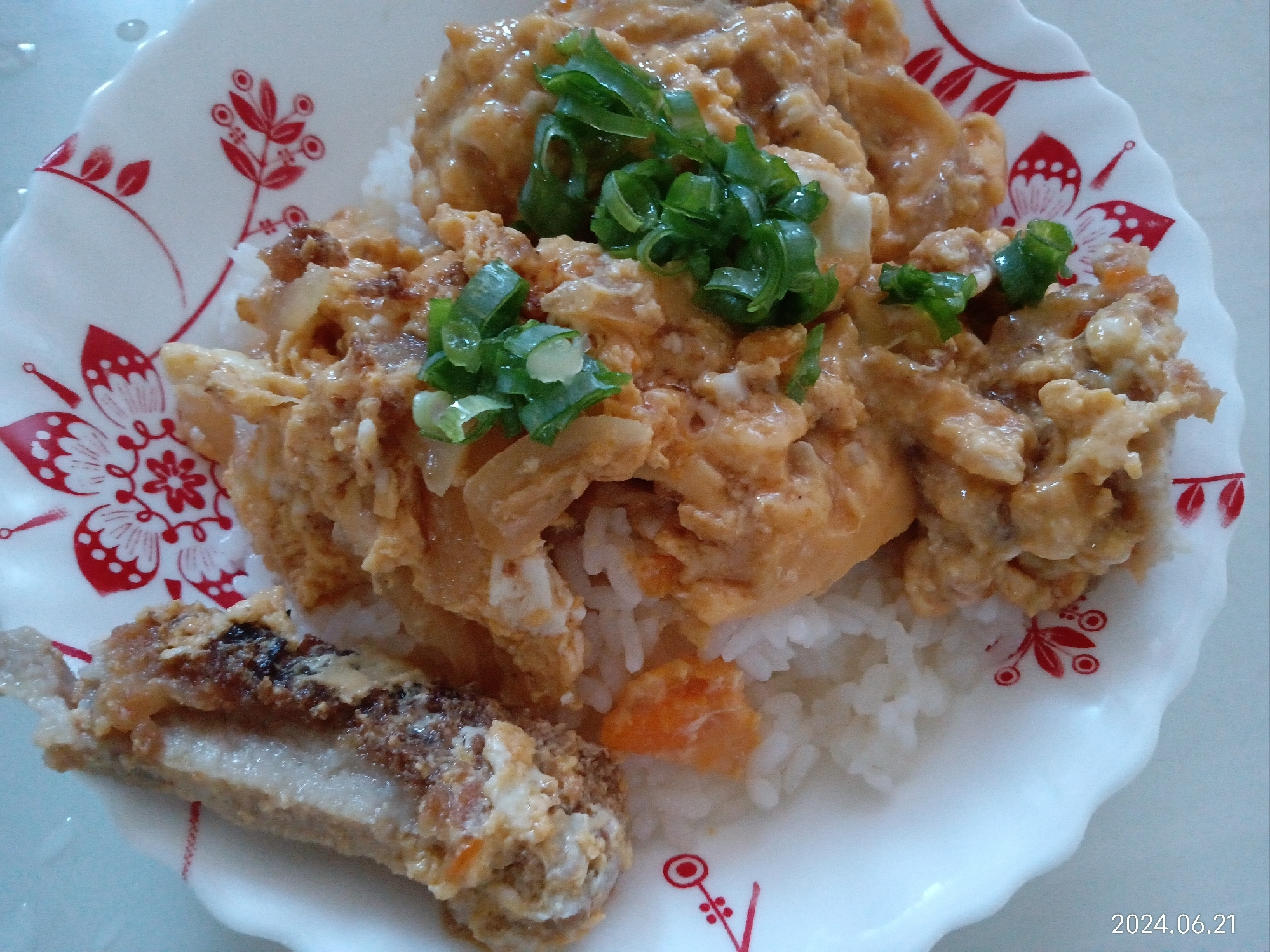 ねぎのせ、冷凍カツを使った、簡単！カツ丼♫