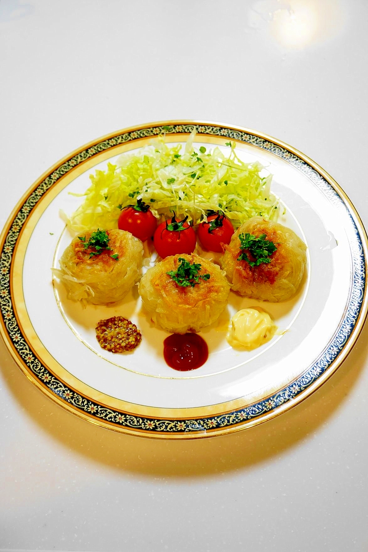 カリッじゃが&フワッ鮭が絶品!鮭のポテト包み焼き