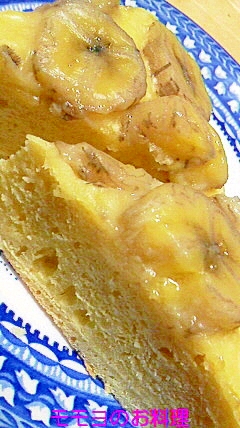 炊飯器で作る♡ほんのり甘～いバナナケーキ