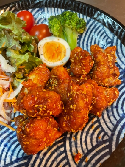 胸肉で作る＊揚げないヤンニョムチキン