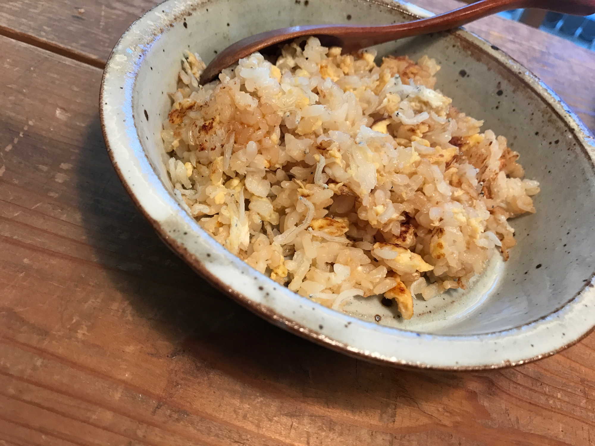 ジャコと卵だけ！だけどスペシャル美味しいチャーハン