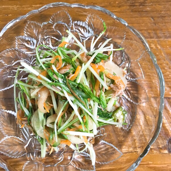 まるでデパ地下デリ 水菜のサラダ レシピ 作り方 By むぅさんち 楽天レシピ まるでデパ地下デリ 水菜のサラダ レシピ 作り方 By むぅさんち 楽天レシピ