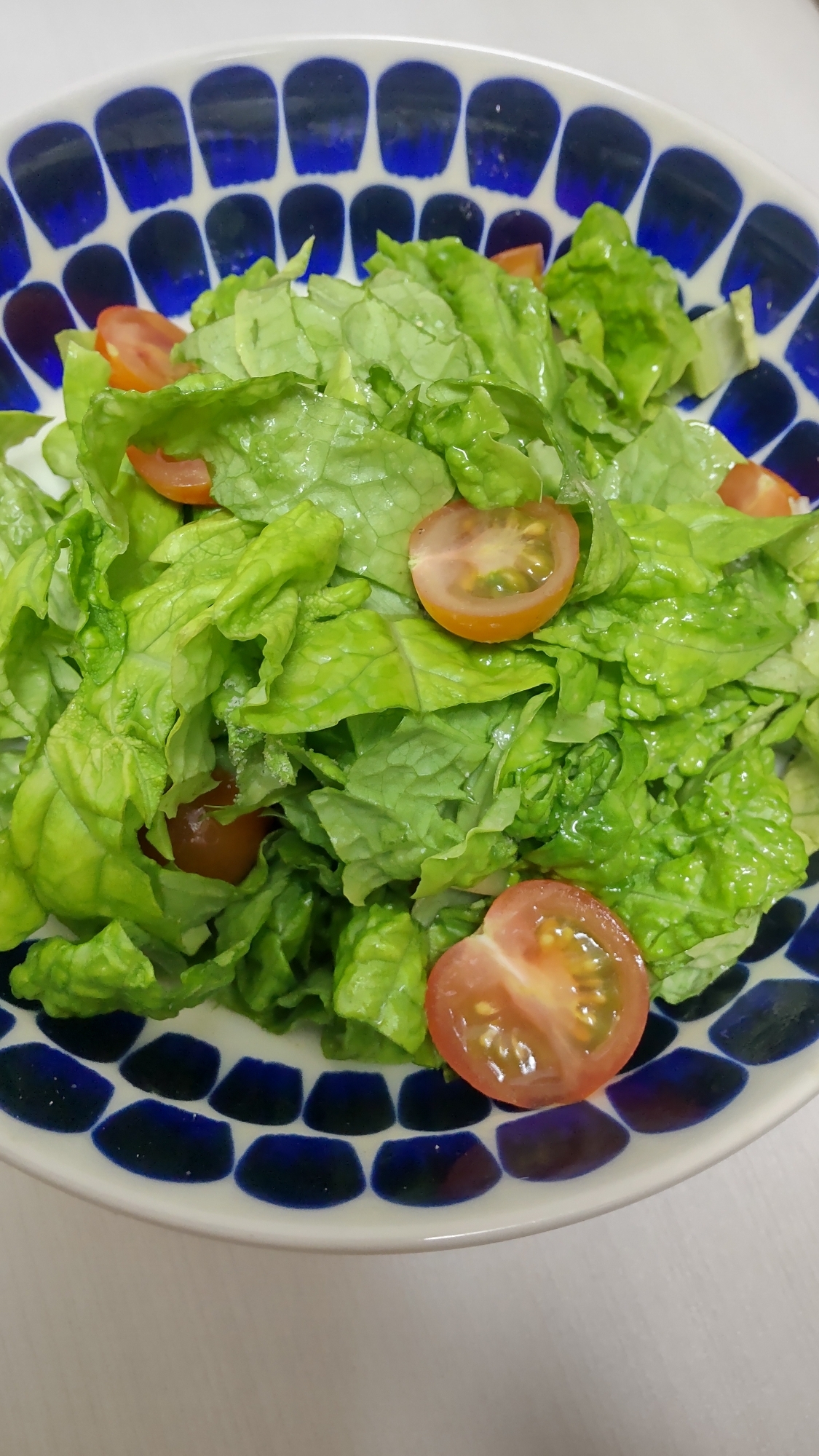 サンチュとプチトマトのナムル風☆