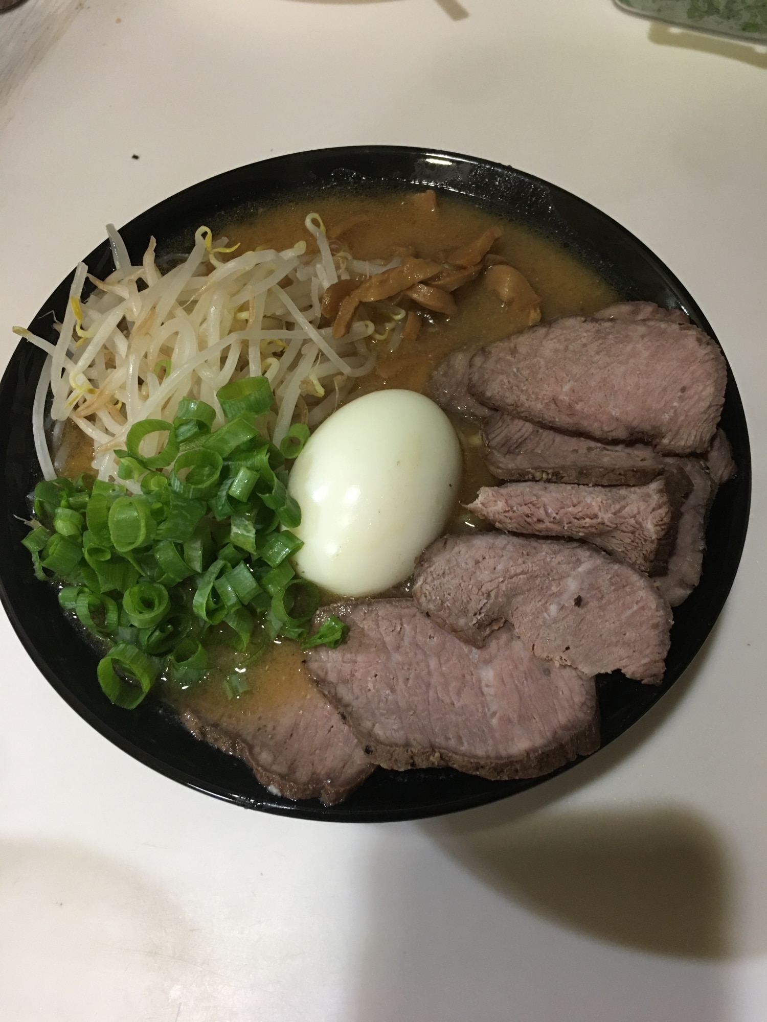 ローストビーフ味噌ラーメン