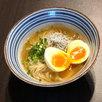 ☆簡単あっさり温素麺☆