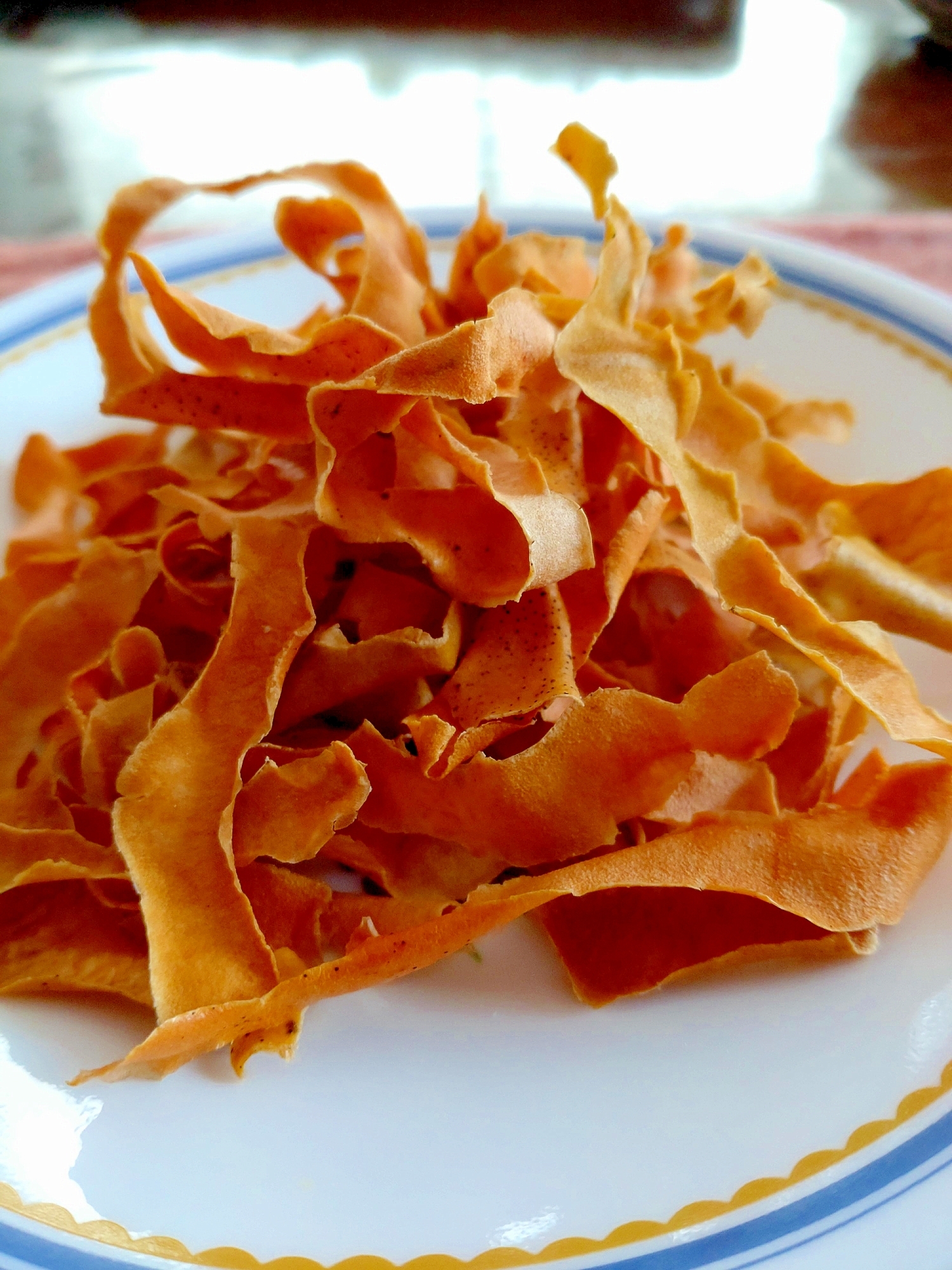 食べ切り☆柿の皮チップス レシピ・作り方 by あ——ちゃん - 楽天レシピ 
