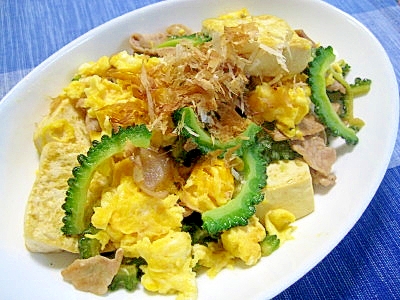 沖縄の味!ゴーヤチャンプルー