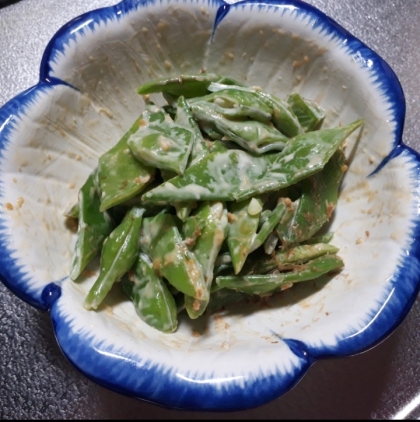 モロッコいんげんの味噌マヨおかか合え★お弁当にも