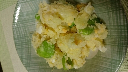 初夏の味を楽しもう♪空豆と新ジャガでポテトサラダ