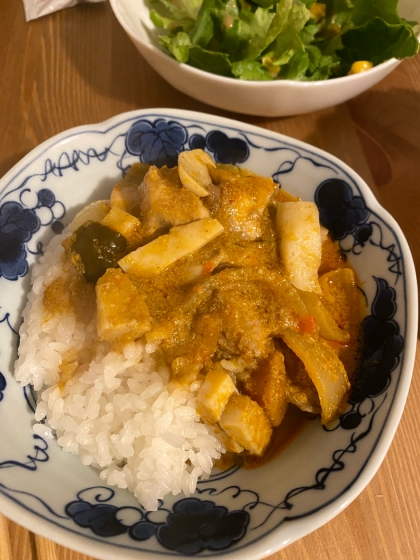 おうちで簡単！タイ風レッドカレー