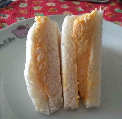 定番の卵サンドイッチ