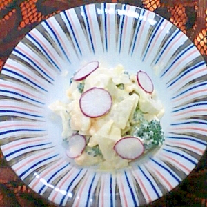 ブロッコリーとじゃが芋の卵サラダ