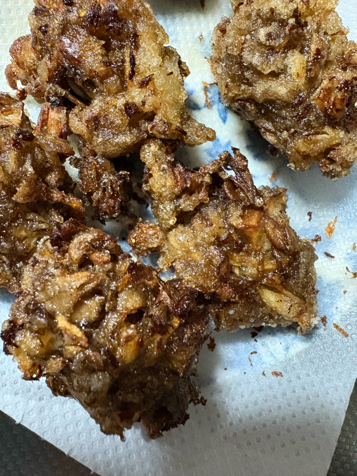 舞茸のあげもの