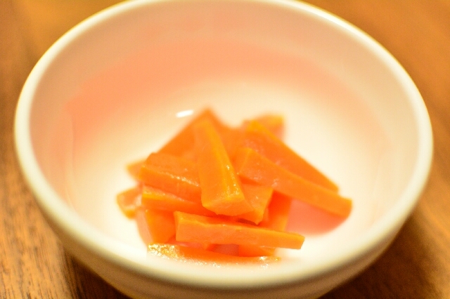 チンして振るだけ◎ニンジングラッセ