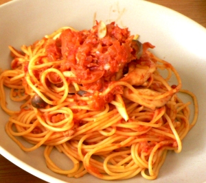 簡単 ツナときのこのトマトパスタ レシピ 作り方 By Tiri6210 楽天レシピ