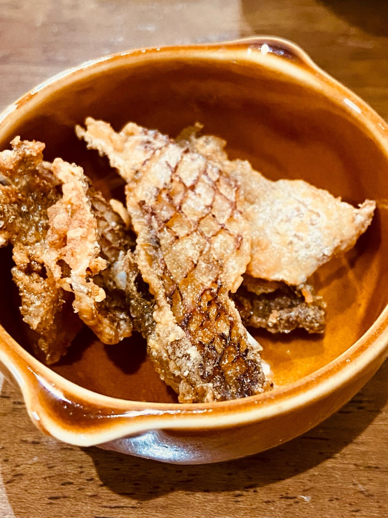鯛 の 唐 揚げ
