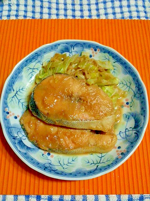 鮭のチャンチャン焼き♪