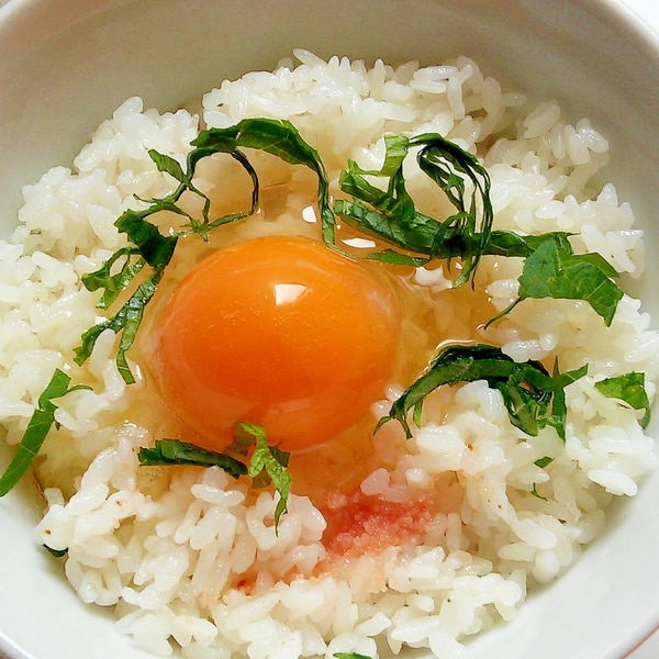 ずぼら飯 青じそと明太子の卵かけご飯 ごま油風味 レシピ 作り方 By みずたまsweet 楽天レシピ ずぼら飯 青じそと明太子の卵かけご飯 ごま油風味 レシピ 作り方 By みずたまsweet 楽天レシピ