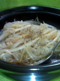 白滝もやしラーメン 糖質制限食 しょうゆ味
