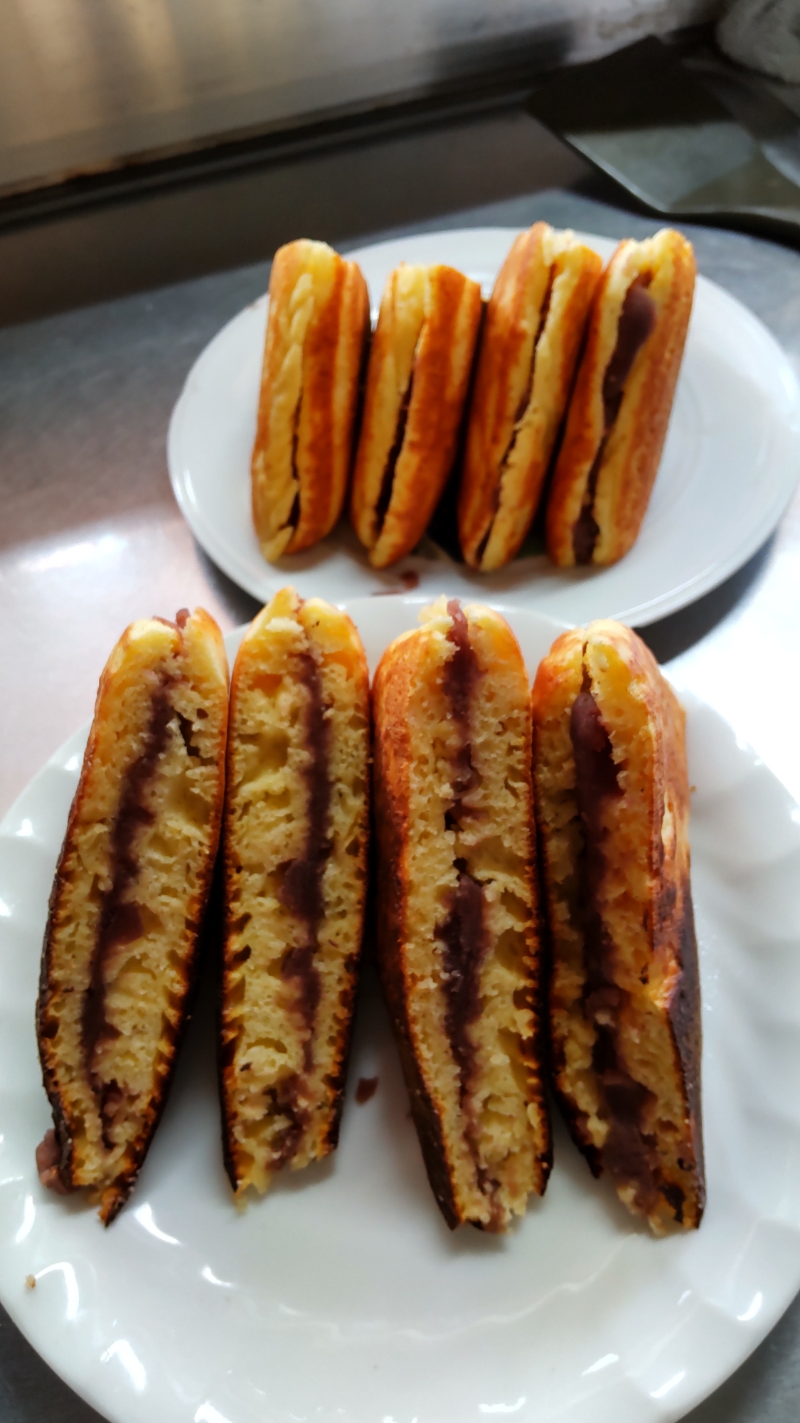 HMで作るおうちのどら焼き♥️