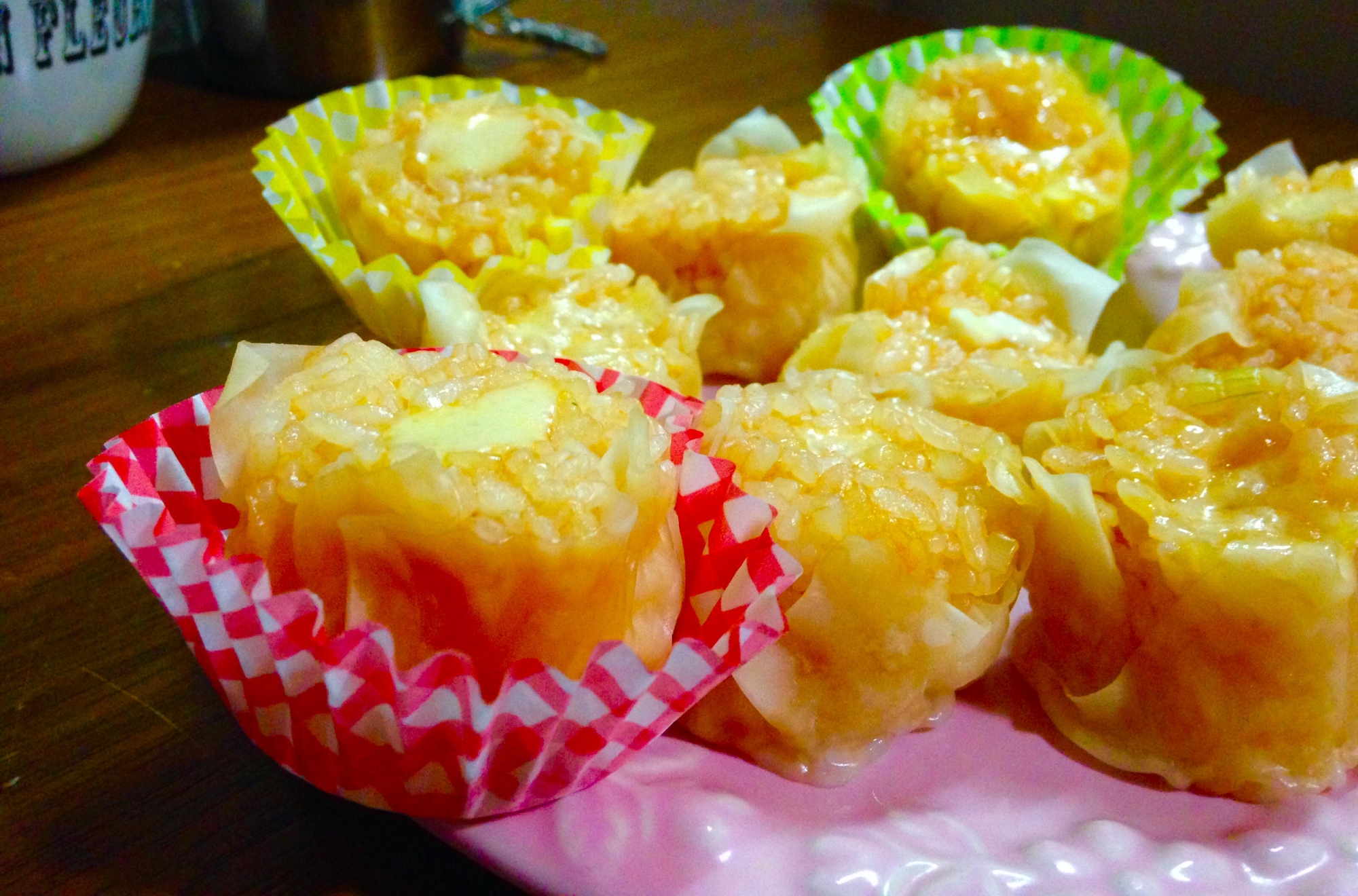 おもしろランチ ごはん焼売 ケチャップライス味 レシピ 作り方 By うみ ひま 楽天レシピ