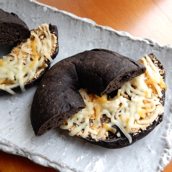 きな粉チーズトースト